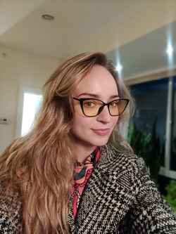 Cat-eye Glasses 19144